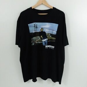 Ice Cube Doughboy Rap Tee Black Hip Hop T-Shirt 90s Style Streetwear 2XL